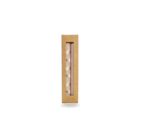 Rustik Lys - BY KIMMI Dinner candle Dove Pink s/2