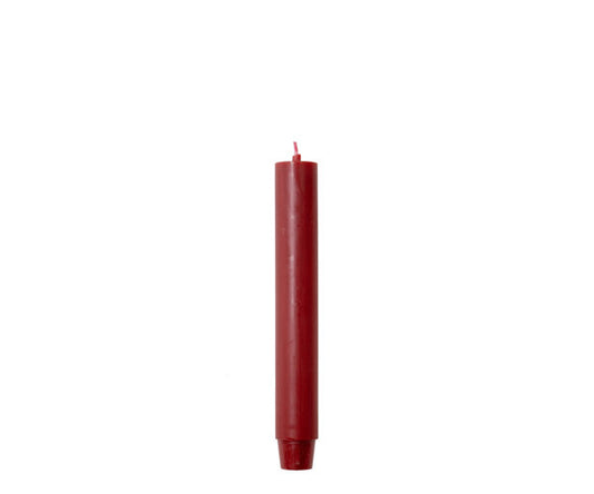 Rustik Lys – Tischkerze 2,6 x 18 cm, Antikrot