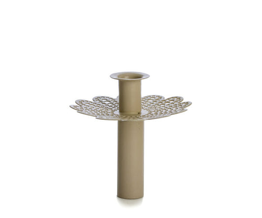 Rustik Lys - Bottle Candlestick Taupe S