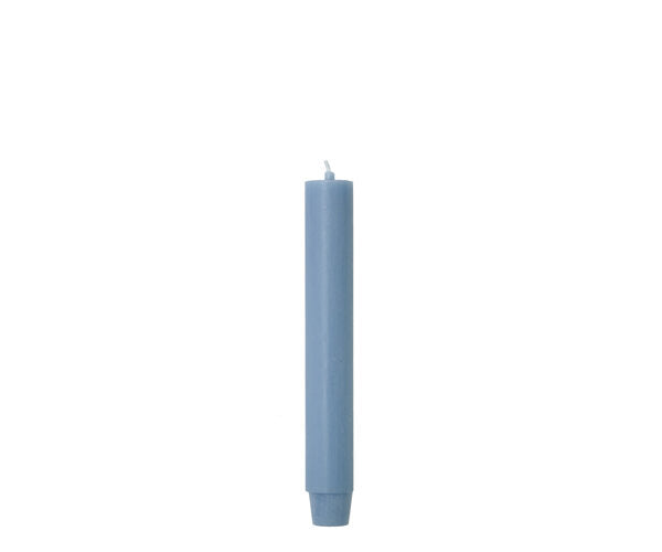Rustik Lys dinerkaars Nordic blauw – 2,6 × 18 cm