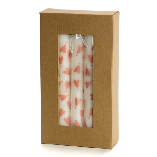 Rustik Lys – Stearin-Dinnerkerze von Kimmi Cheerful Hearts