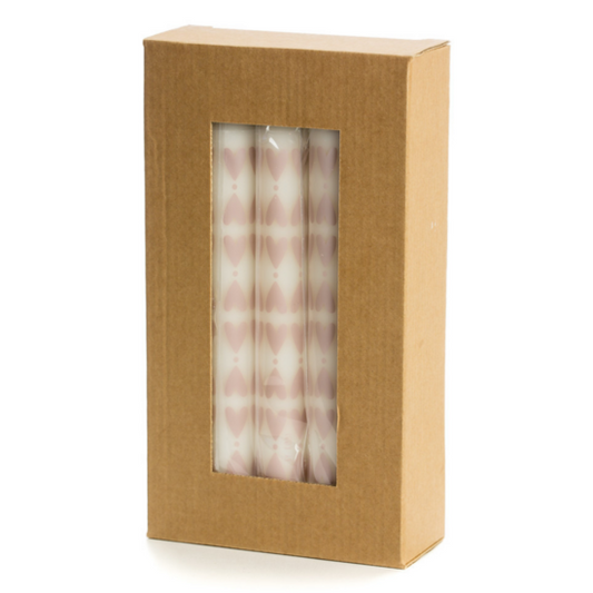 Rustik Lys – Stearin-Dinnerkerze von Kimmi Hearts Row