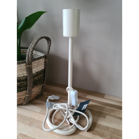 Broste Copenhagen - Tafellamp Cilu Creme showroommodel