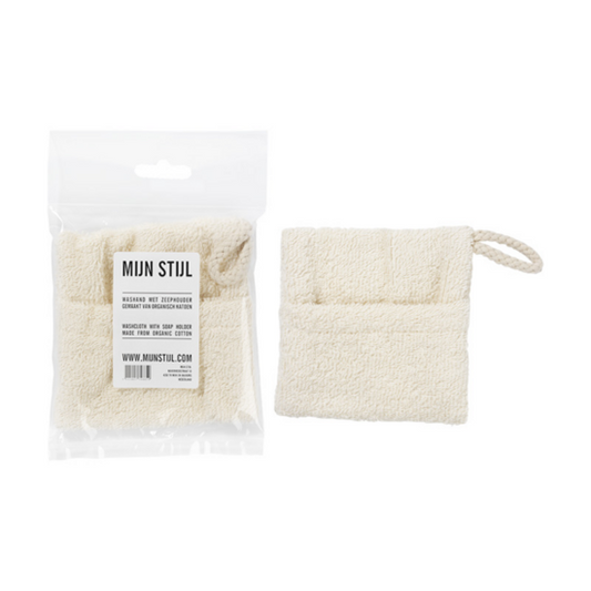My Style - Washcloth with soap holder
