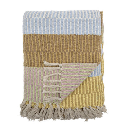 Bloomingville - Plaid Isnel yellow