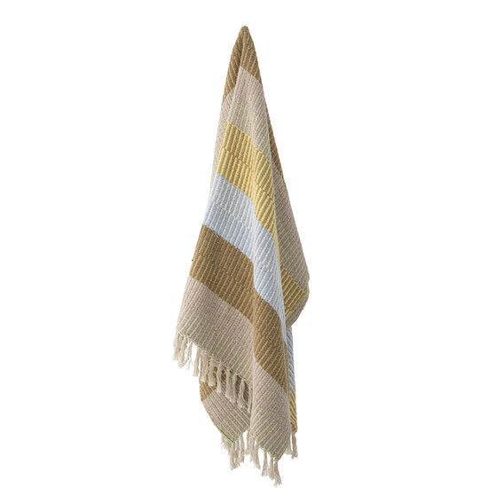 Bloomingville - Plaid Isnel yellow