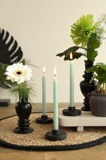 Potloodkaarsjes groen s/12