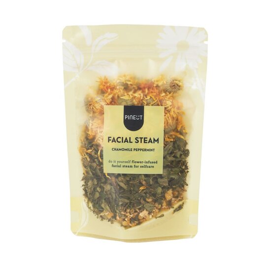 Pineut - Facial steam pouchbag Kamille pepermunt