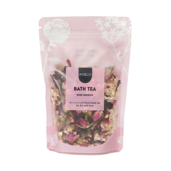 Pineut - Bath tea pouch bag Roses hibiscus