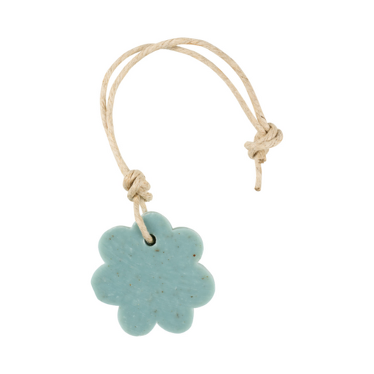 My Style - Soap Pendant Flower Blue-Gray with Oregano Olive