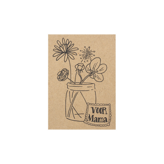 My Style - Card with wild flower mix For mom
