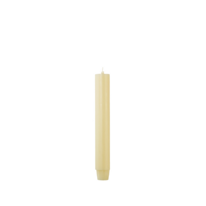 Rustik Lys dinerkaars Pale Banana – 2,6 × 18 cm
