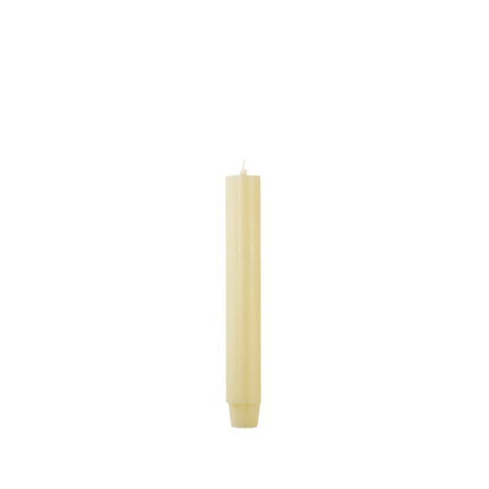 Rustik Lys dinerkaars Pale Banana – 2,6 × 18 cm