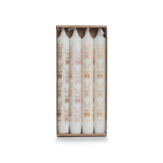 Rustik Lys - By Kimmi dinner candle Bunny s/4