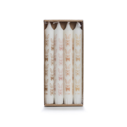 Rustik Lys - By Kimmi dinner candle Bunny s/4