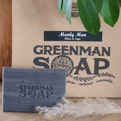 Greenman - Soap bar Manly man - Father's Day edition