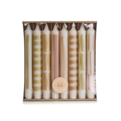 Rustik Lys - Stearine dinner candle By Kimmi gift set Party