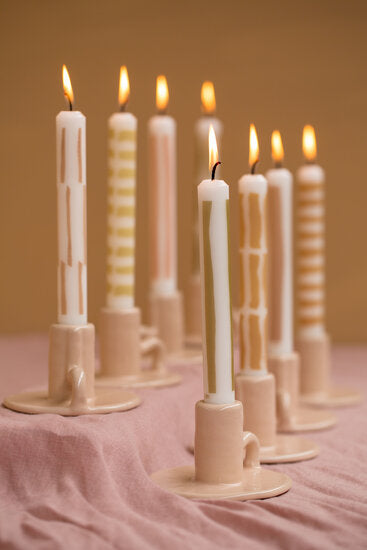 Rustik Lys - Stearine dinner candle By Kimmi gift set Party