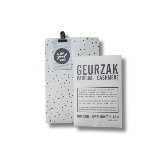 Gift set Geurzakje Jij bent goud waard