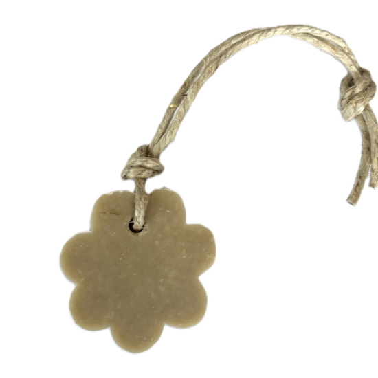 My Style - Soap Pendant Flower argile jaune, scent lotus jasmine