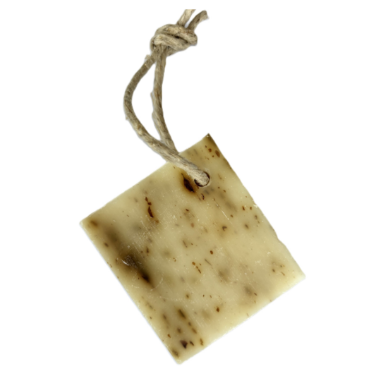 My Style - Soap Pendant Square natural rose blossom, rose scent
