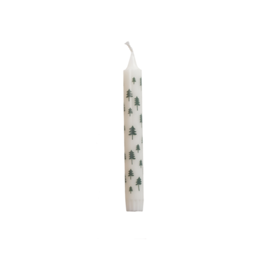 Rustik Lys - Stearine dinner candle By Kimmi Christmas trees