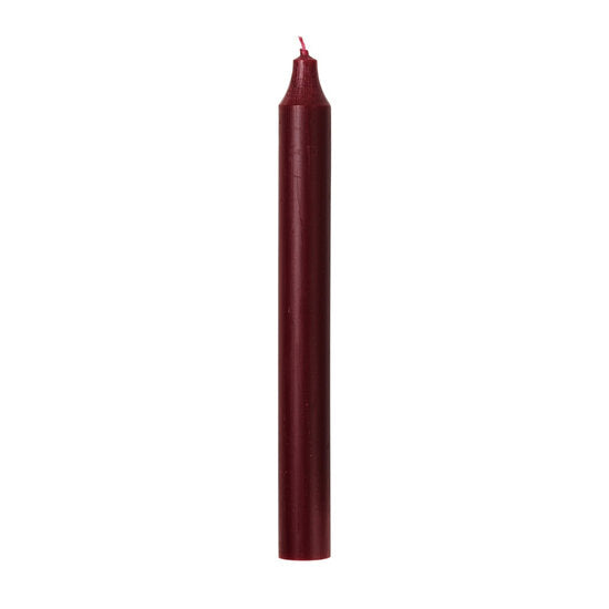 Rustik Lys dinerkaars Burgundy – 2,1 × 20 cm