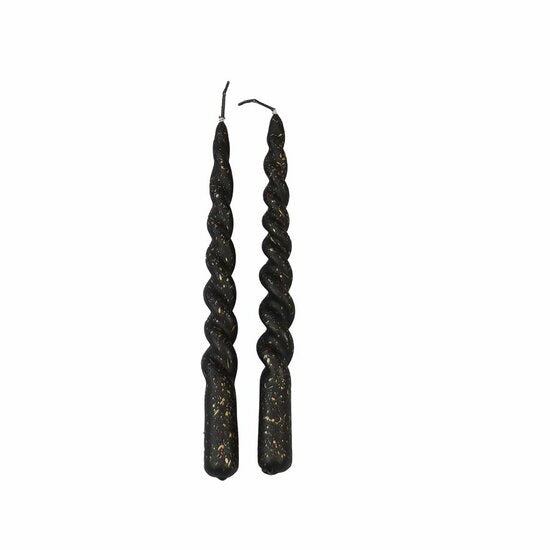 Branded by - Dinerkaars Sparkle twisted zwart