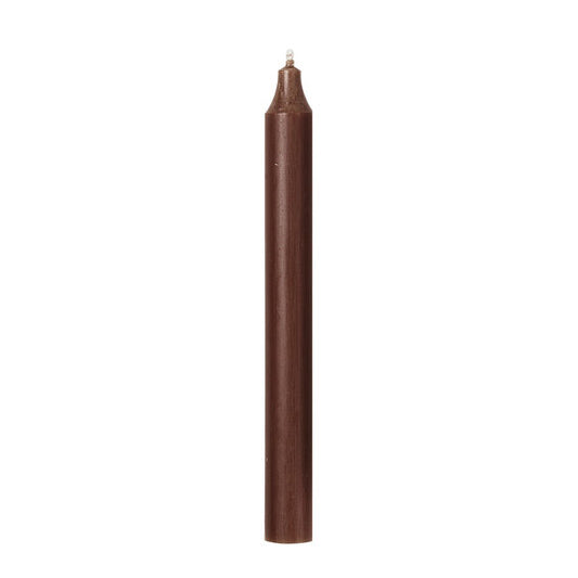 Rustik Lys - Dinner Candle 2.1 x 20 cm dark brown