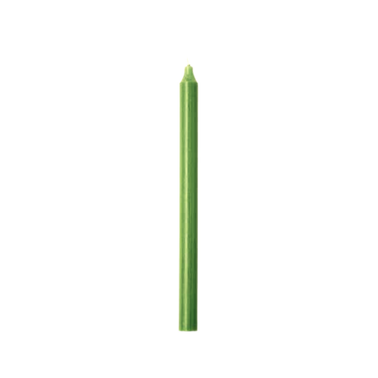 Rustik Lys dinerkaars Mosgroen – 2,1 × 30 cm