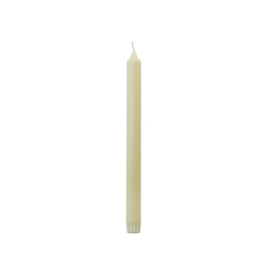 Rustik Lys - Stearin dinner candle 2.2 x 28 cm cream
