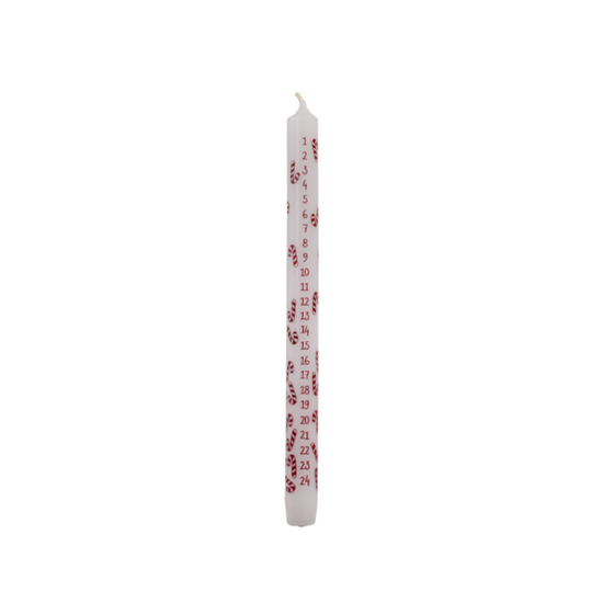 Rustik Lys - Dinerkaars Advent Candy canes