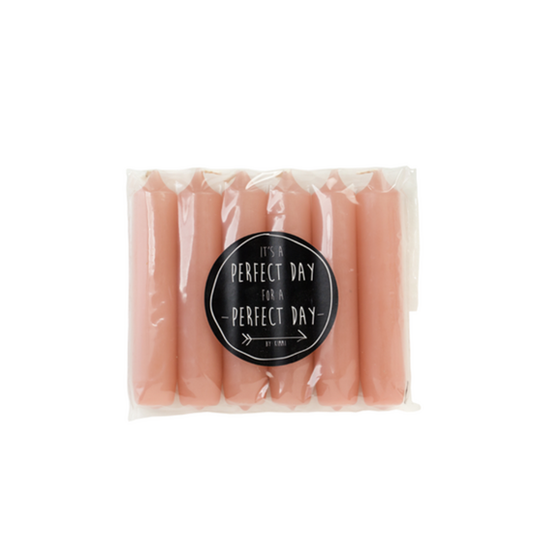 Rustik Lys - Geschenk-Dinnerkerze Rose
