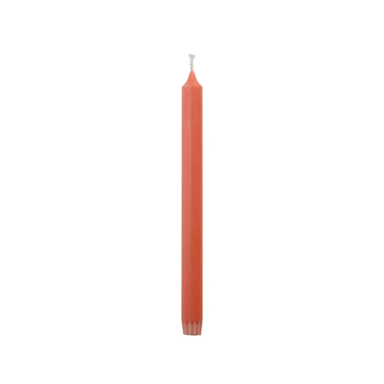 Rustik Lys - Stearine dinerkaars 2,2 x 28 cm coral