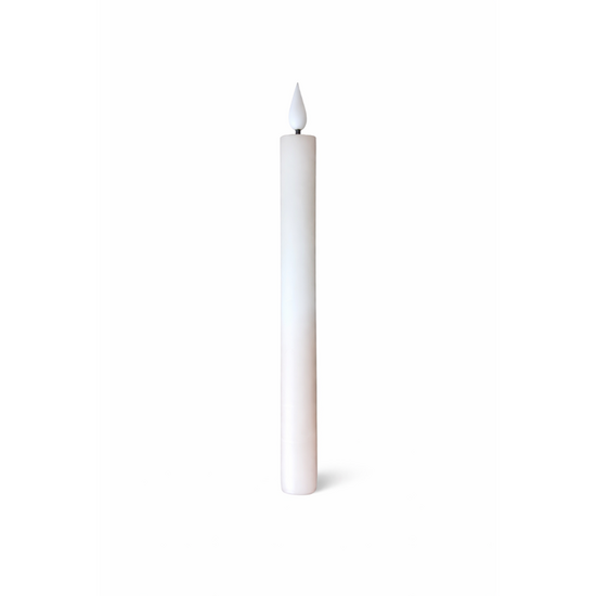 Bon Lifestyle – LED Dip Dye dinner candle – linen/blush