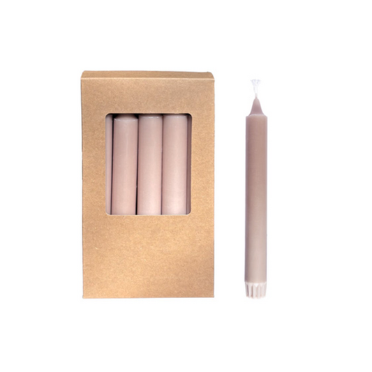 Rustik Lys - Stearine dinerkaars 2,2 x 19 cm apricot