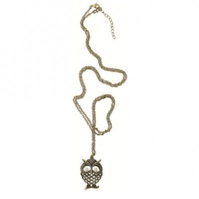 Lisbeth Dahl Copenhagen - Necklace Owl bronze