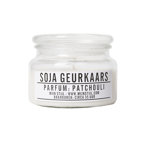 My Style - Patchouli scented candle with soy base