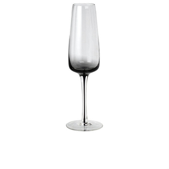Broste Copenhagen - Smoke - Champagne glass, set of 3 pieces