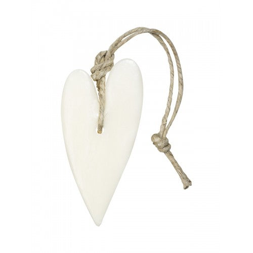 My Style - Soap Hanger Heart XL White Mille fleurs
