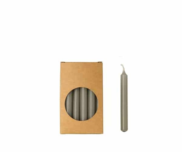 Rustik Lys potloodkaarsjes Linnen 1,2 × 10 cm
