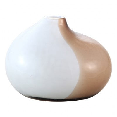 PTMD - Vase Talinn White/brown