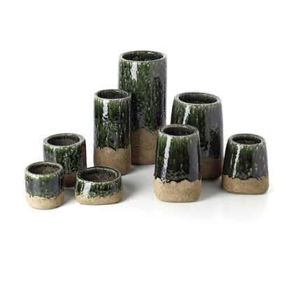 Bazar Bizar Moscilindervaas – betongroen – M – productfoto 6