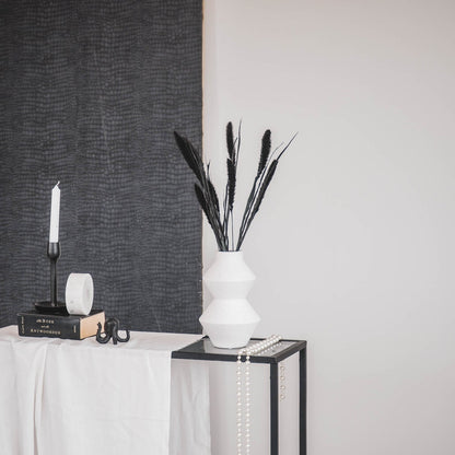 Housevitamin - Organic vase White - 13x13x22cm