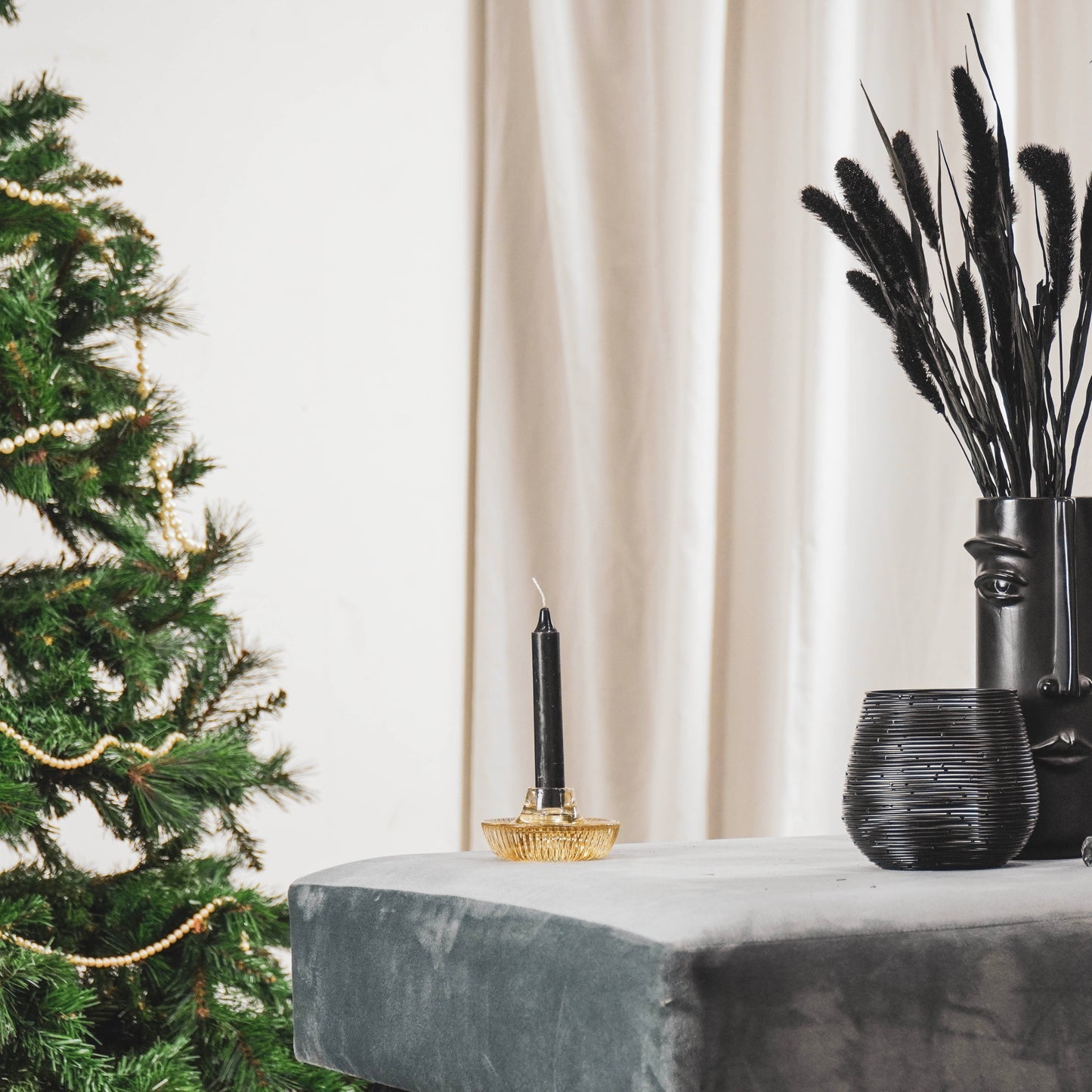 Housevitamin - Kandelaar en Theelichthouder in 1 Amber