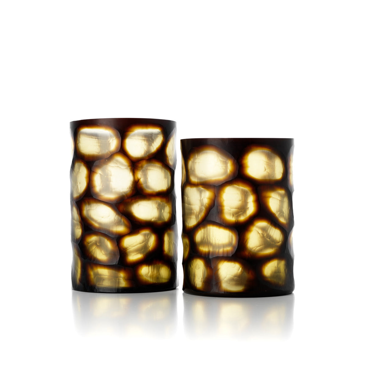 Bazar Bizar – Vague Dorée vaas – honing – L – productfoto 3