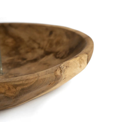 Bazar Bizar - The Candle Plate Kaarsenplateau – Naturel Teakhout