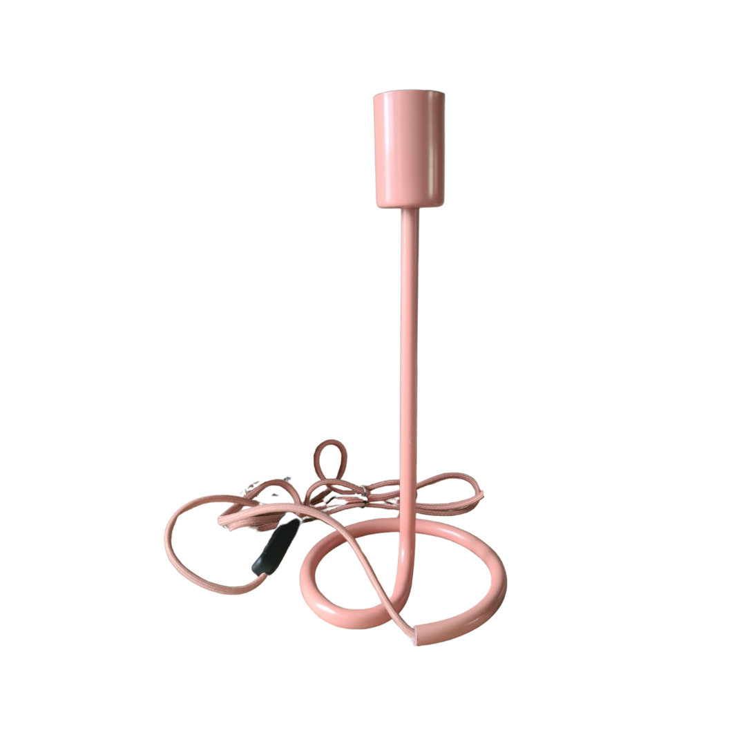Broste Copenhagen - Tafellamp Cilu Flamingo roze showroommodel