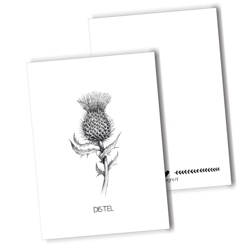 BDdesigns - Thistle Card