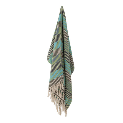 Bloomingville - Plaid Isnel blue
